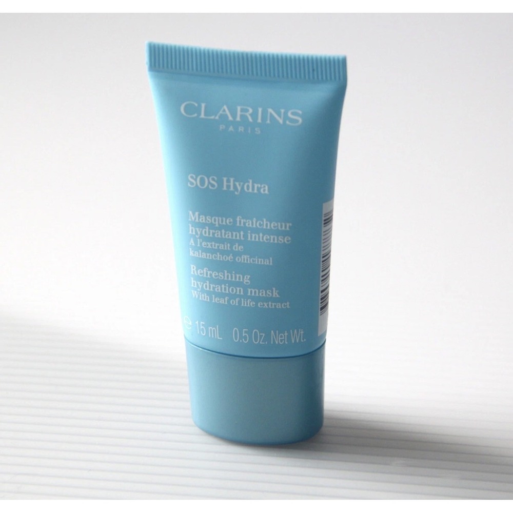 CLARINS SOS HYDRA REFRESHING HYDRATION MASK SIZE 15 ML / 0.5 OZ. UNBOXED SEALED